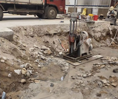 黎平公路下沉压浆